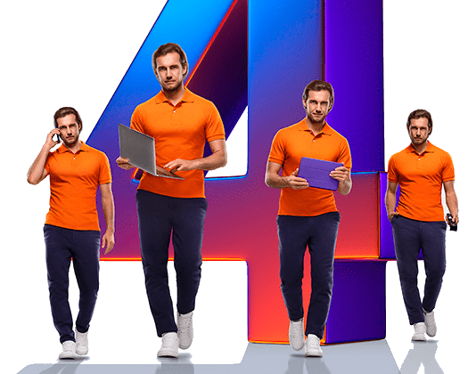 Великолепная четверка Ростелеком в&nbsp;посёлок Казанка (Оренбургская область)